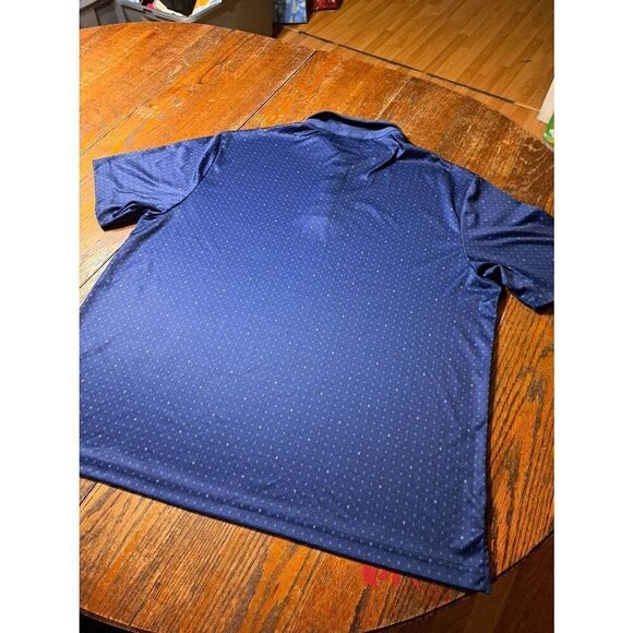 2XL Ben Hogan Performance Blue Short Sleeve Polo Shirt Golf Casual Athleisure - Picture 3 of 3